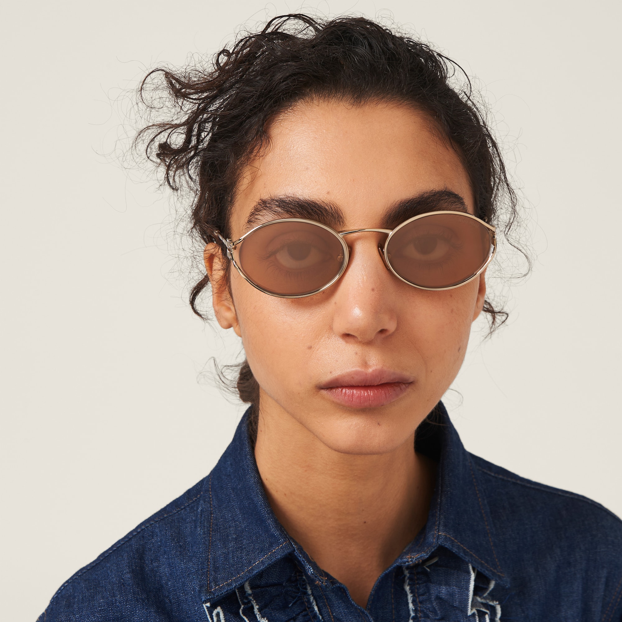 Miu Miu Logo sunglasses - Image 6